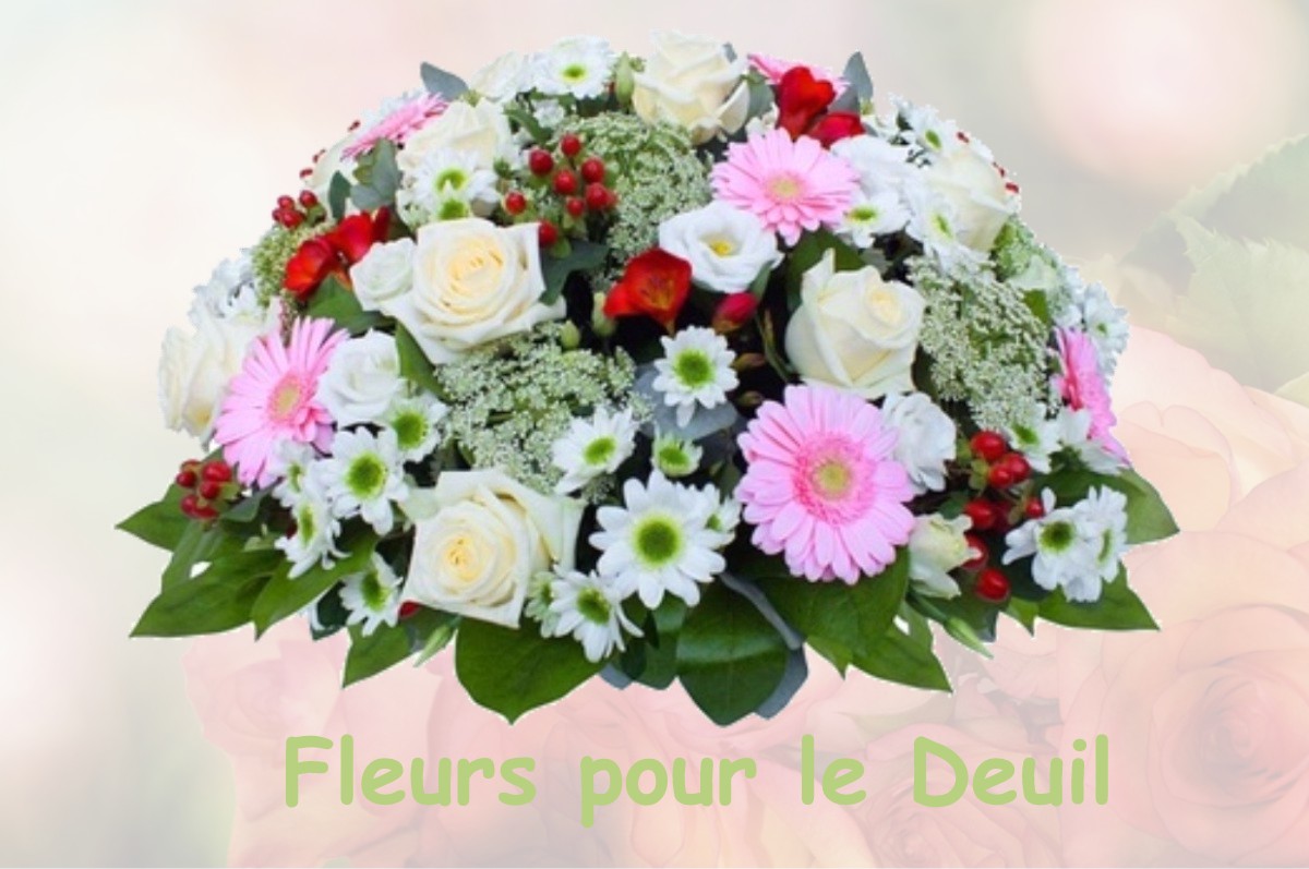 fleurs deuil SOREL-MOUSSEL