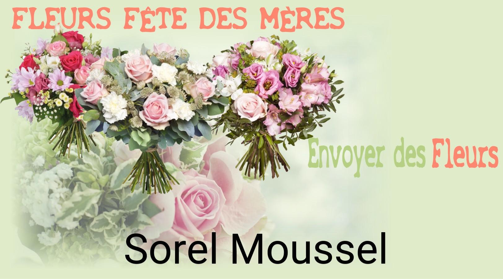 Bouquet de Fête des Mères livré à Sorel-Moussel
